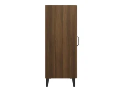 Aparador Roble Marrón 34,5x34x90 cm Madera de ingeniería