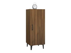 Aparador Roble Marrón 34,5x34x90 cm Madera de ingeniería