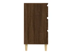 Aparador Roble Marrón 60x35x70 cm Madera de ingeniería