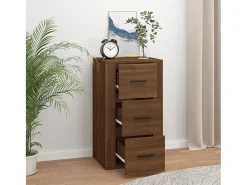 Aparador Roble Marrón 40x33x70 cm Madera de ingeniería