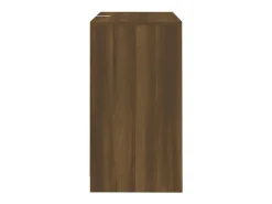 Aparador Roble Marrón 70x41x75 cm Madera de ingeniería