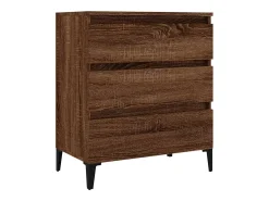 Aparador Roble Marrón 60x35x70 cm Madera de ingeniería