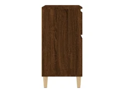 Aparador Roble Marrón 60x35x70 cm Madera de ingeniería