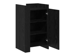 Aparador Roble Negro 45 x 35 x 75 cm Madera contrachapada
