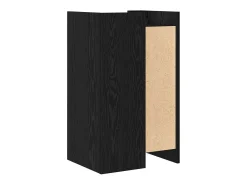 Aparador Roble Negro 45 x 35 x 75 cm Madera contrachapada