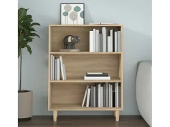 Aparador Roble Sonoma 69,5x32,5x90 cm Madera de ingeniería