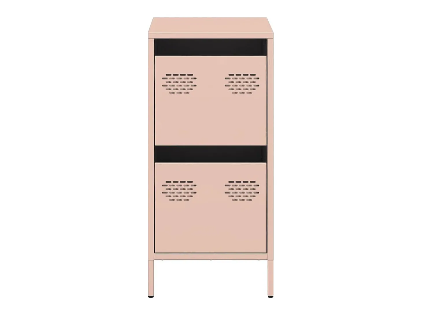 Aparador rosa 35x39x73,5 cm acero laminado en frío