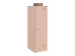 Aparador rosa 34,5x39x107 cm acero