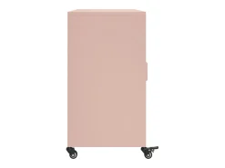 Aparador rosa 100,5x39x72 cm acero
