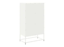 Aparador rosa 68,5x38,5x123,5 cm acero