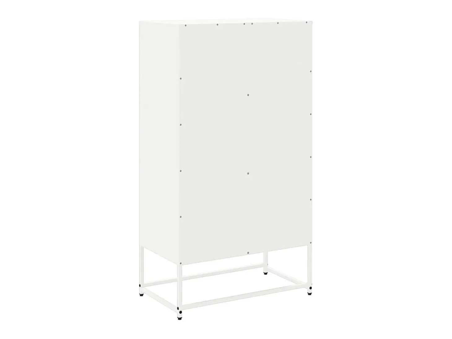 Aparador rosa 68,5x38,5x123,5 cm acero