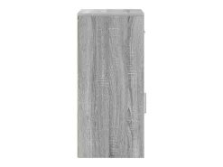 Aparador Sonoma Gris 38 x 34,5 x 75 cm Madera de Ingeniería