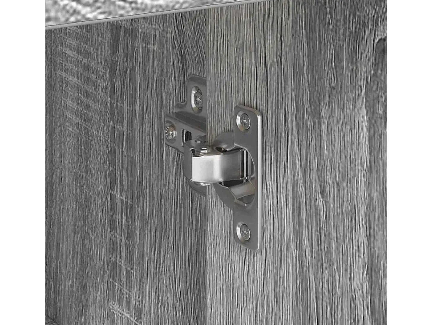 Aparador Sonoma Gris 38 x 34,5 x 75 cm Madera de Ingeniería
