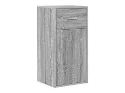 Aparador Sonoma Gris 38 x 34,5 x 75 cm Madera de Ingeniería