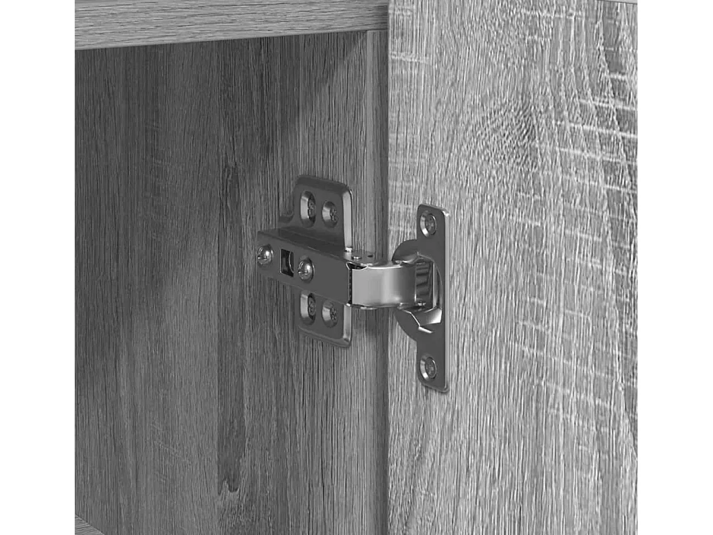 Aparador Sonoma Gris Madera de Ingeniería 116 x 30 x 75 cm Aparador