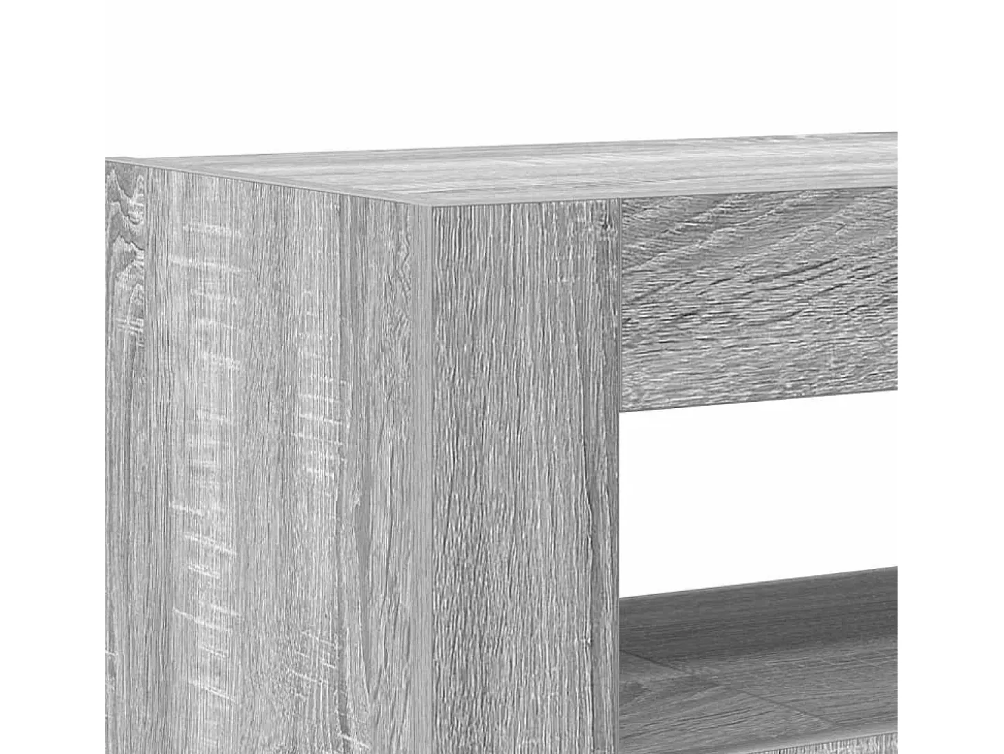 Aparador Sonoma Gris Madera de Ingeniería 116 x 30 x 75 cm Aparador