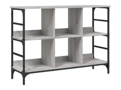 Aparador Sonoma gris 102x32x73,5 cm madera de ingeniería