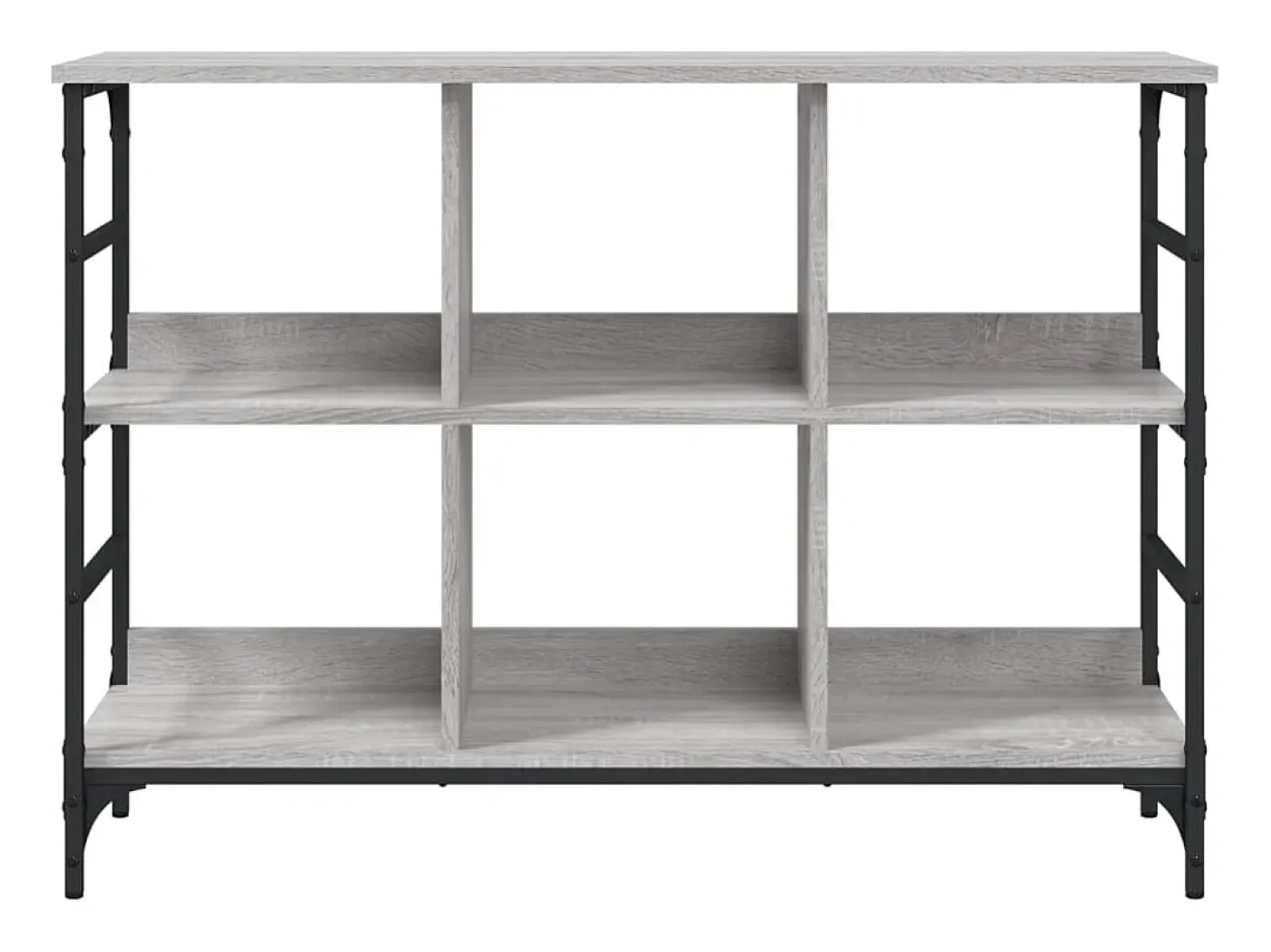 Aparador Sonoma gris 102x32x73,5 cm madera de ingeniería