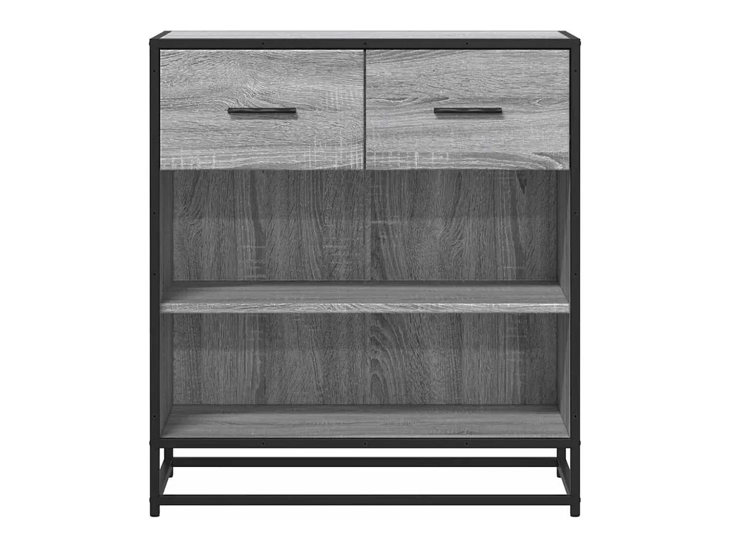 Aparador Sonoma gris 68x35x76 cm madera de ingeniería