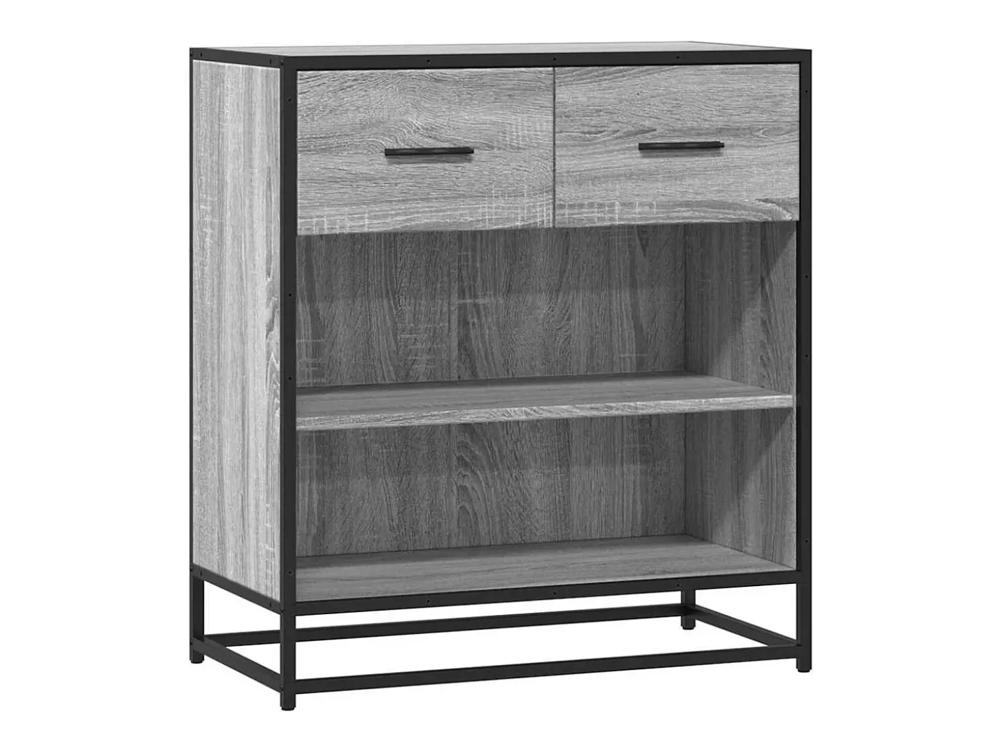Aparador Sonoma gris 68x35x76 cm madera de ingeniería