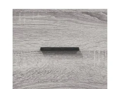 Aparador Sonoma gris 100x36x60 cm madera de ingeniería