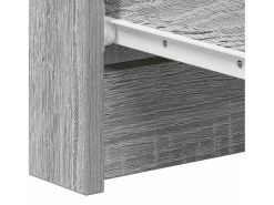 Aparador Sonoma gris 60x35x98,5 cm Madera de ingeniería