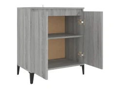 Aparador Sonoma gris 60x35x70 cm Madera de ingeniería