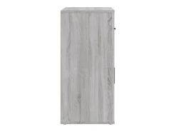 Aparador Sonoma gris 80x33x70 cm Madera de ingeniería