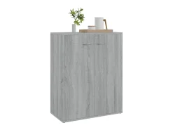 Aparador Sonoma gris 60x30x75 cm Madera de ingeniería