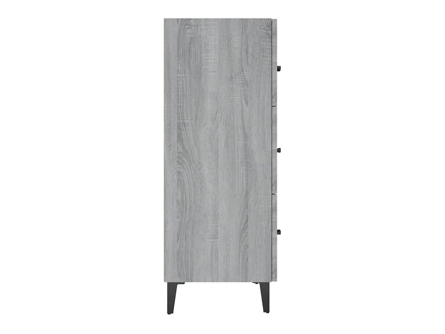 Aparador Sonoma gris 69,5x34x90 cm madera de ingeniería