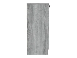 Aparador Sonoma gris 60x30x70 cm Madera de ingeniería