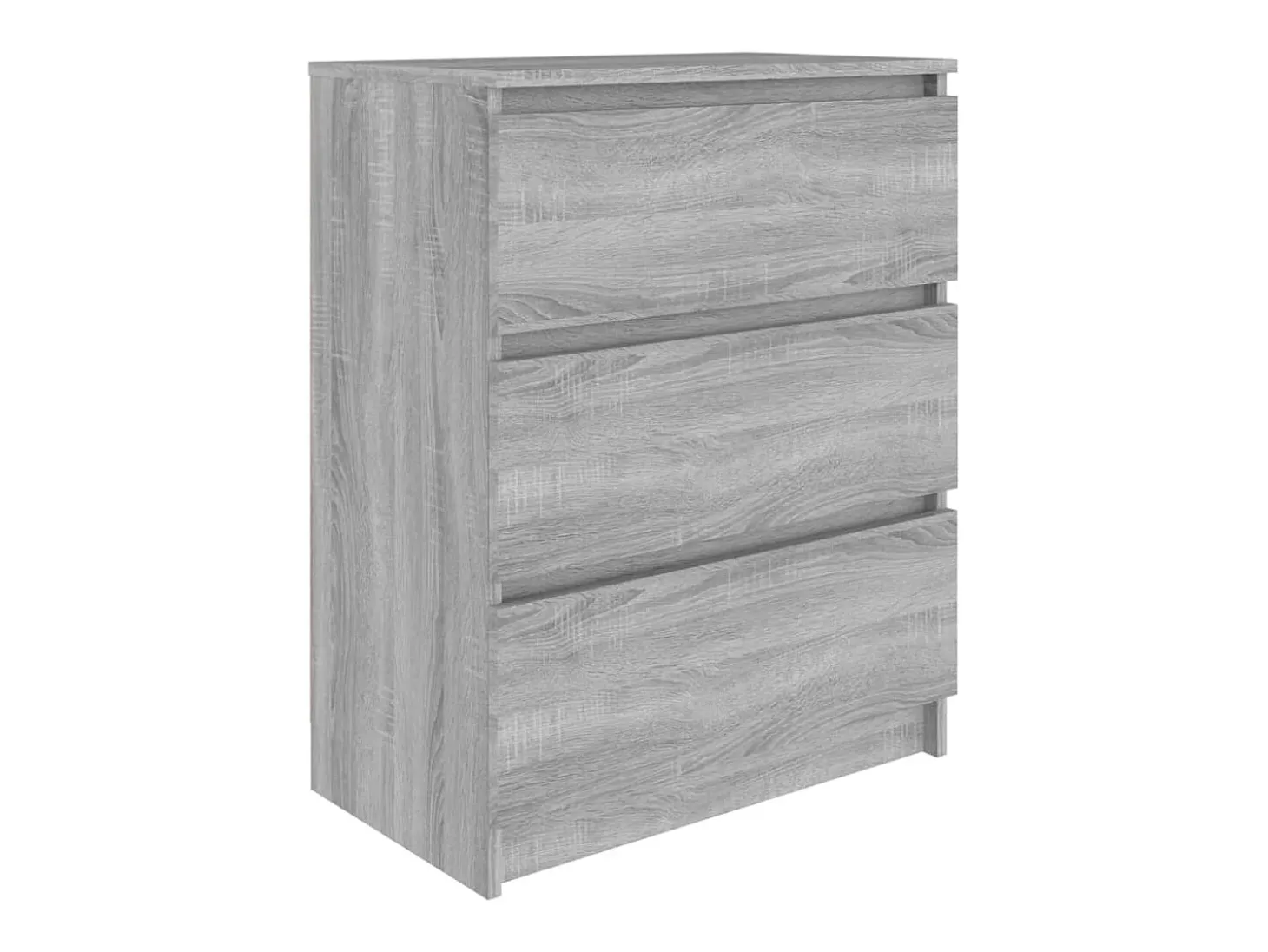 Aparador Sonoma gris 60x35x76 cm Madera de ingeniería