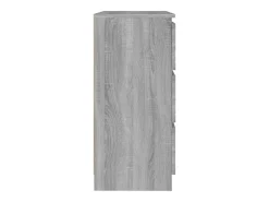 Aparador Sonoma gris 60x35x76 cm Madera de ingeniería