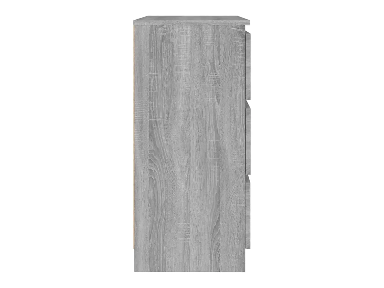 Aparador Sonoma gris 60x35x76 cm Madera de ingeniería