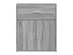 Aparador Sonoma gris 60x31x70 cm madera de ingeniería