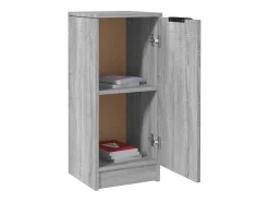 Aparador Sonoma gris 30x30x70 cm Madera de ingeniería