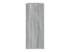 Aparador Sonoma gris 91x29,5x75 cm Madera de ingeniería