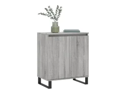 Aparador Sonoma gris 60x35x70 cm Madera de ingeniería