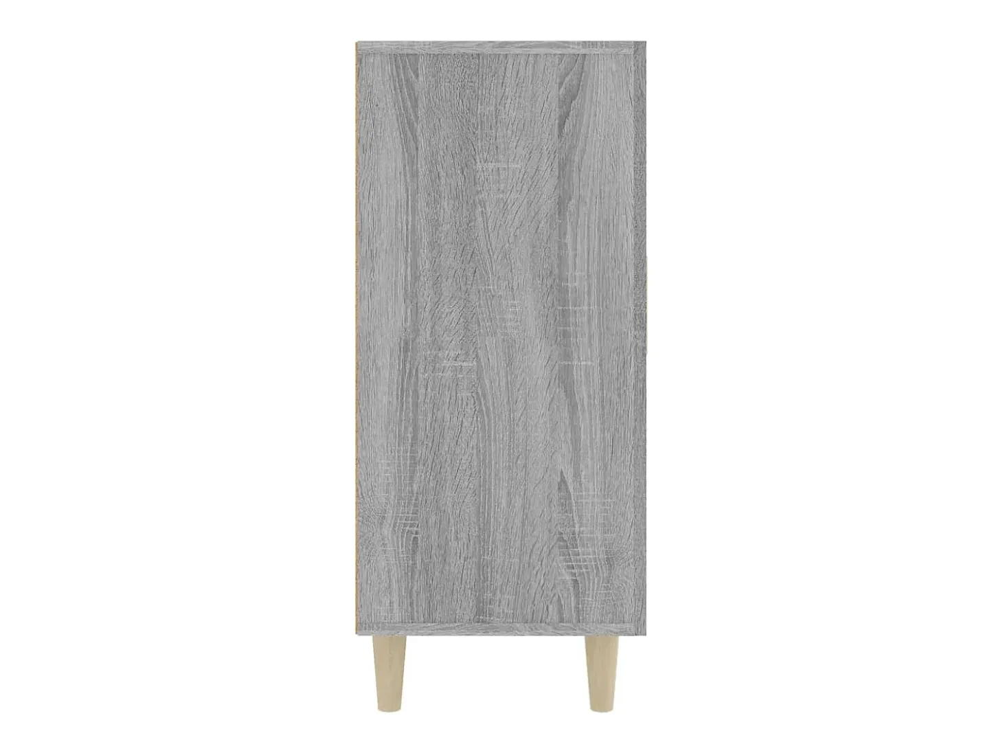Aparador Sonoma gris 90x34x80 cm madera de ingeniería