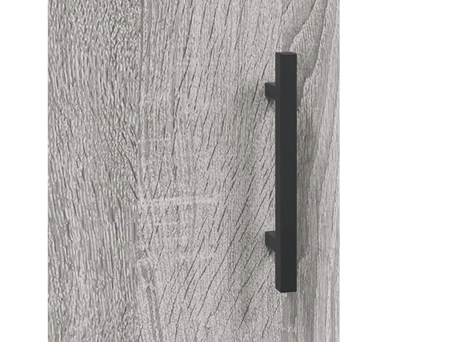 Aparador Sonoma gris 90x34x80 cm madera de ingeniería
