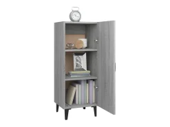 Aparador Sonoma gris 34,5x34x90 cm Madera de ingeniería
