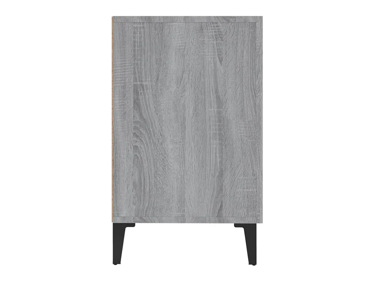 Aparador Sonoma gris 100x36x60 cm madera de ingeniería