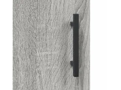 Aparador Sonoma gris 69,5x34x90 cm madera de ingeniería