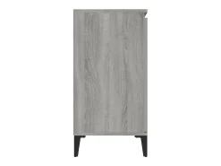 Aparador Sonoma gris 104x35x70 cm Madera de ingeniería