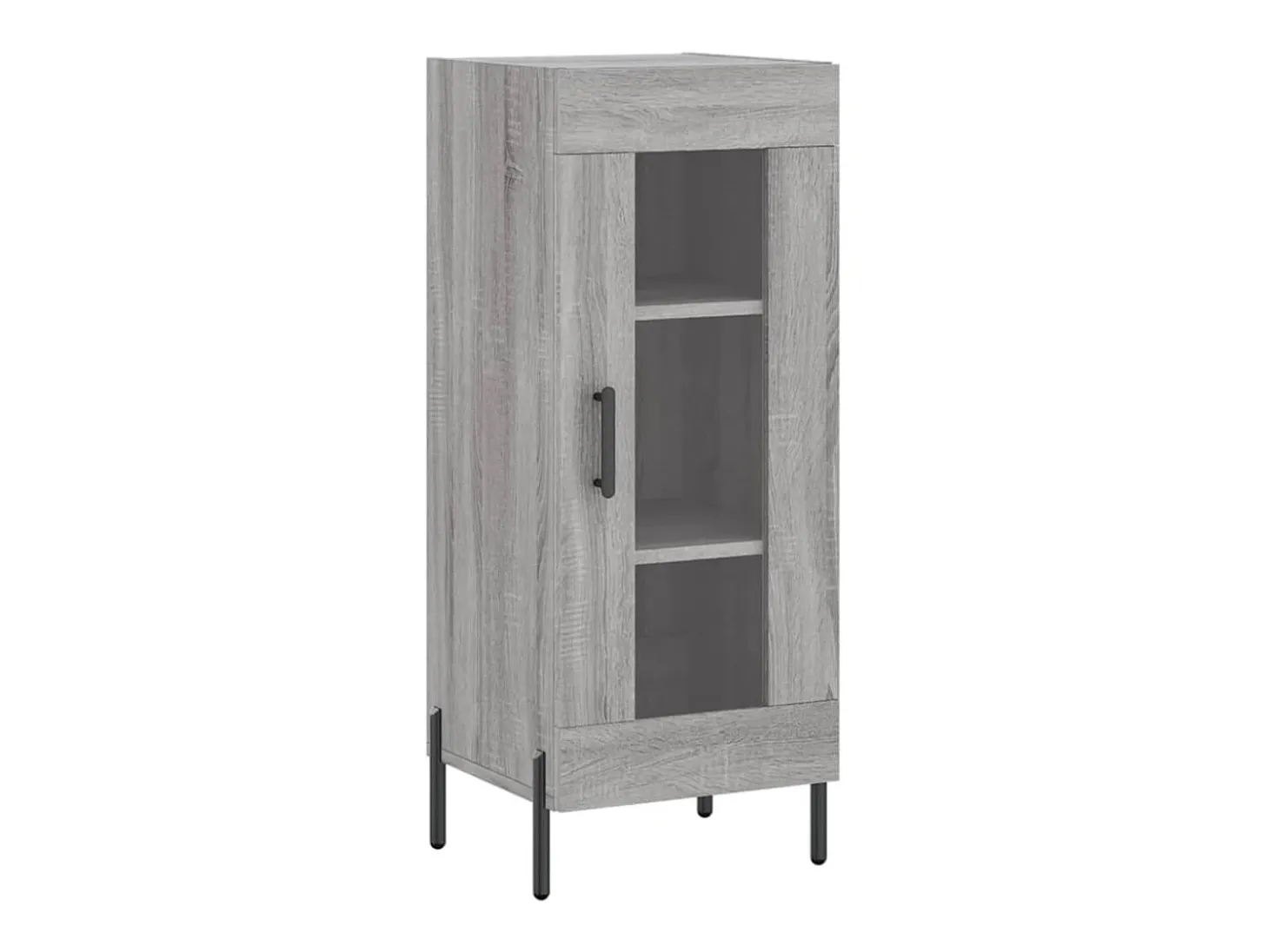 Aparador Sonoma gris 34,5x34x90 cm Madera de ingeniería