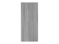 Aparador Sonoma Gris 102x33x75 cm Madera de Ingeniería