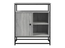 Aparador Sonoma gris 69x35x80 cm madera de ingeniería
