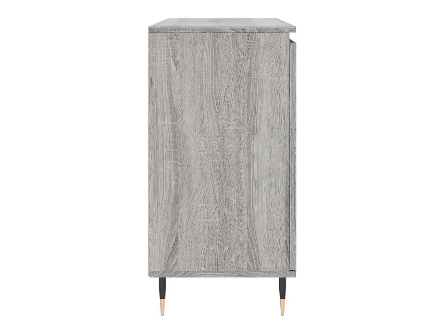 Aparador Sonoma gris 104x35x70 cm madera de ingeniería