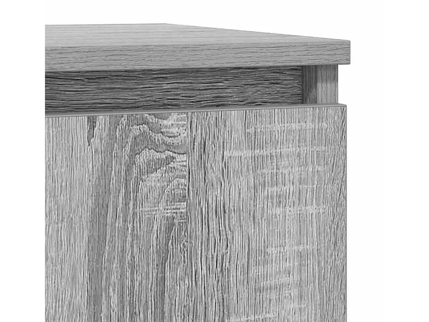 Aparador Sonoma gris 57x34x76 cm madera de ingeniería