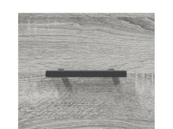 Aparador Sonoma gris 69,5x34x90 cm madera de ingeniería
